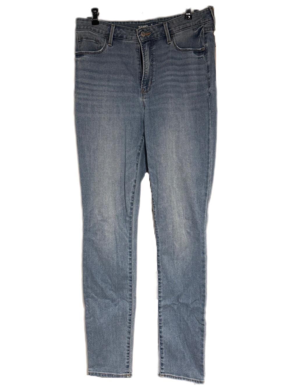 Old Navy 12 Tall High-Rise Light Blue Skinny Jeans